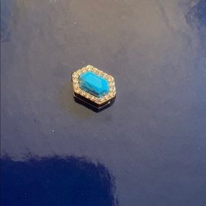 KEEP Gold/Turquoise Stone Charm